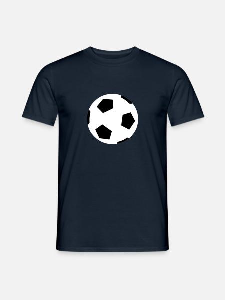 Fussballspiel - Männer T-Shirt - Navy