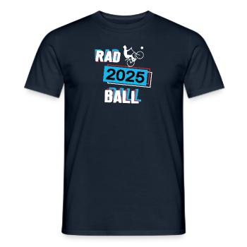 Radball 2025 Radballer Radballspieler Spieler - Männer T-Shirt - Navy - Vorne - AI Model Male 178 light (178cm)