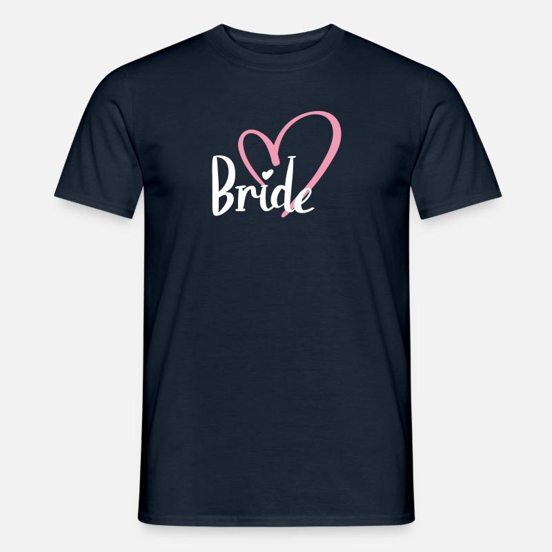 Bride - Männer T-Shirt - Navy