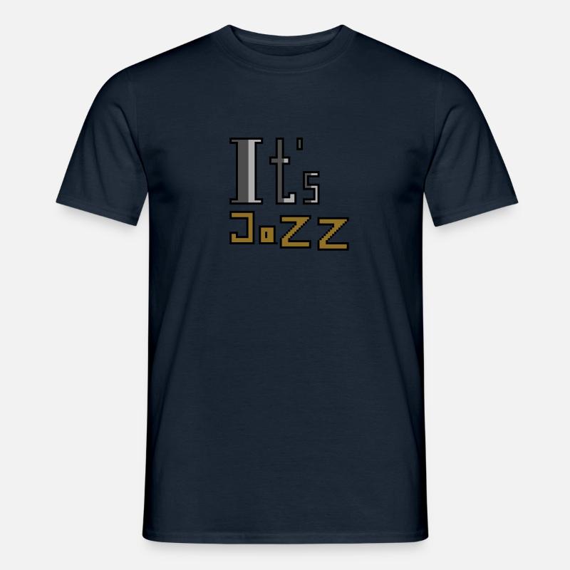 It s Jazz - Männer T-Shirt - Navy