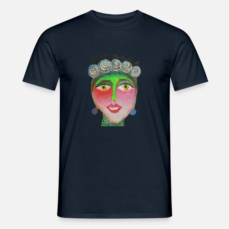 Frau Elisabeth - Männer T-Shirt - Navy