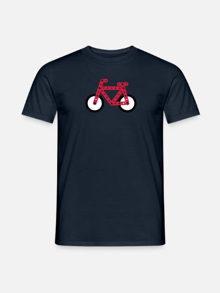 bicycle model - Men's T-Shirt - navy