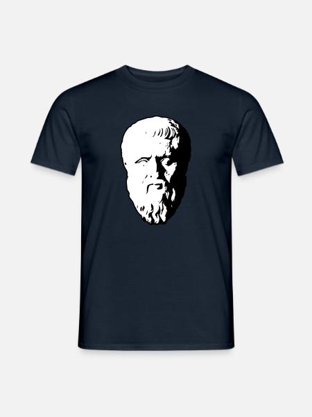 Plato - Men's T-Shirt - navy