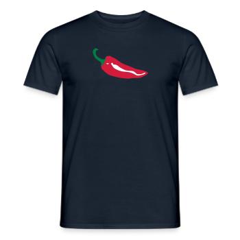 Piment - T-shirt homme - marine - Devant - AI Model Male 178 light (178cm)