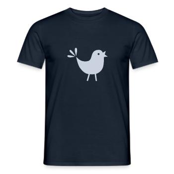 T-shirt little beep - Men's T-Shirt - navy - Front - AI Model Male 178 light (178cm)