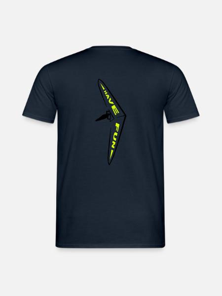 Hangglidingaction - Männer T-Shirt - Navy