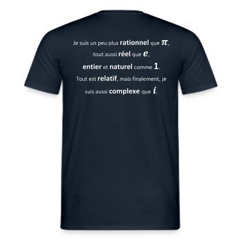 ensemble_nb - T-shirt homme - marine - Dos - AI Model Male 178 light (178cm)