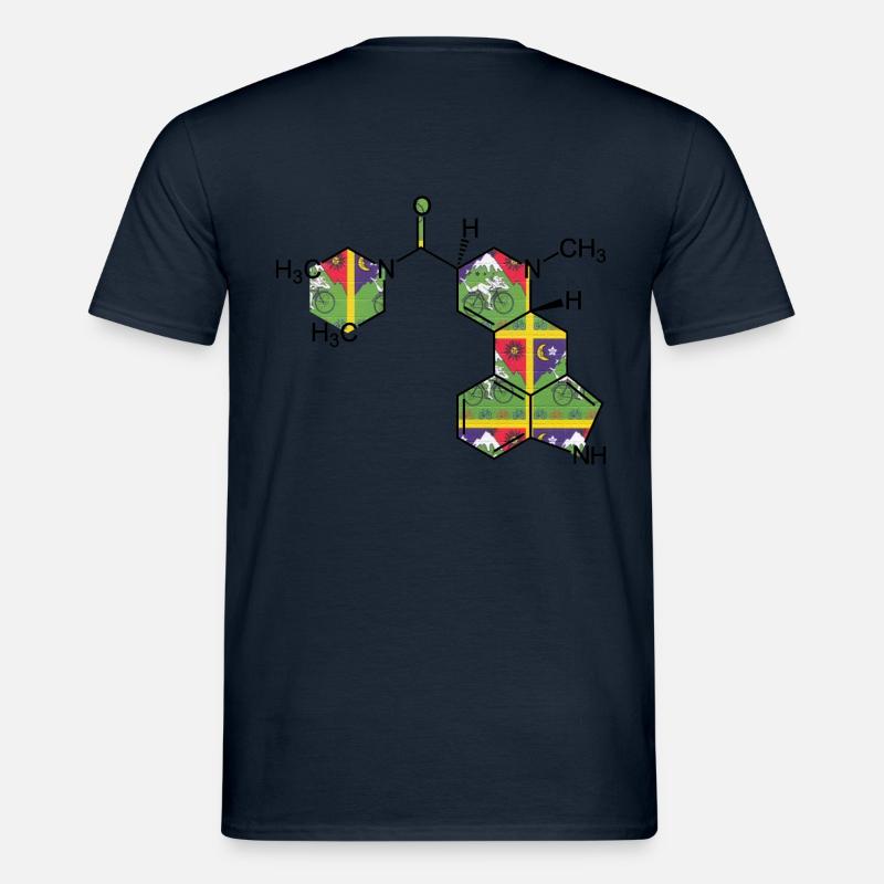 ACID HOFFMANN - Männer T-Shirt - Navy