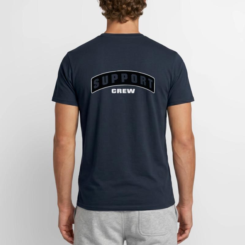 SUPPORT CREW PATCH Männer T-Shirt
