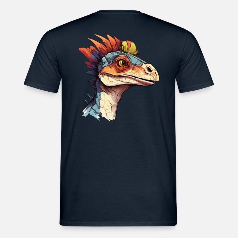 Der coolste Dino der Welt! - Männer T-Shirt - Navy