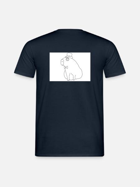 It’sa Pig - Männer T-Shirt - Navy