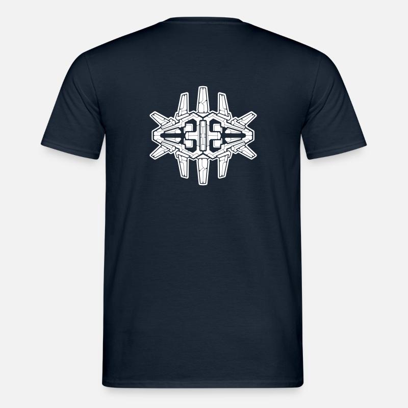 verlorene Zivilisation - Männer T-Shirt - Navy