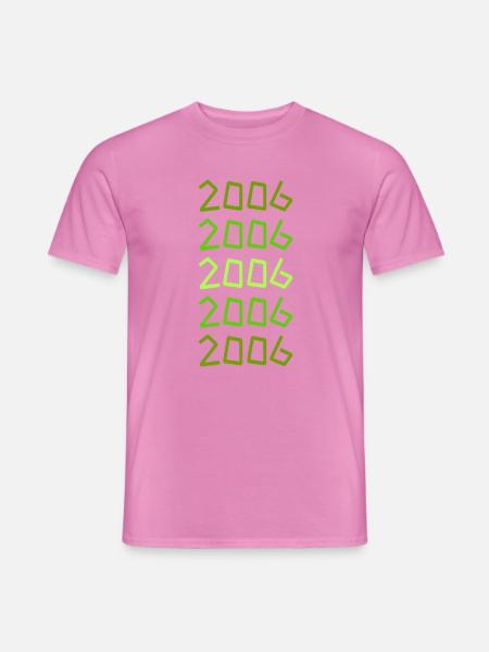 2006 - Männer T-Shirt - Pink