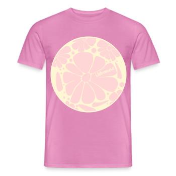 Blumen Danke Hebamme - Männer T-Shirt - Pink - Vorne - AI Model Male 178 dark (178cm)