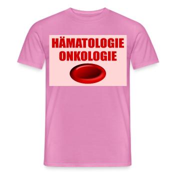 Hämatologie Onkologie Blutzelle - Männer T-Shirt - Pink - Vorne - AI Model Male 178 dark (178cm)