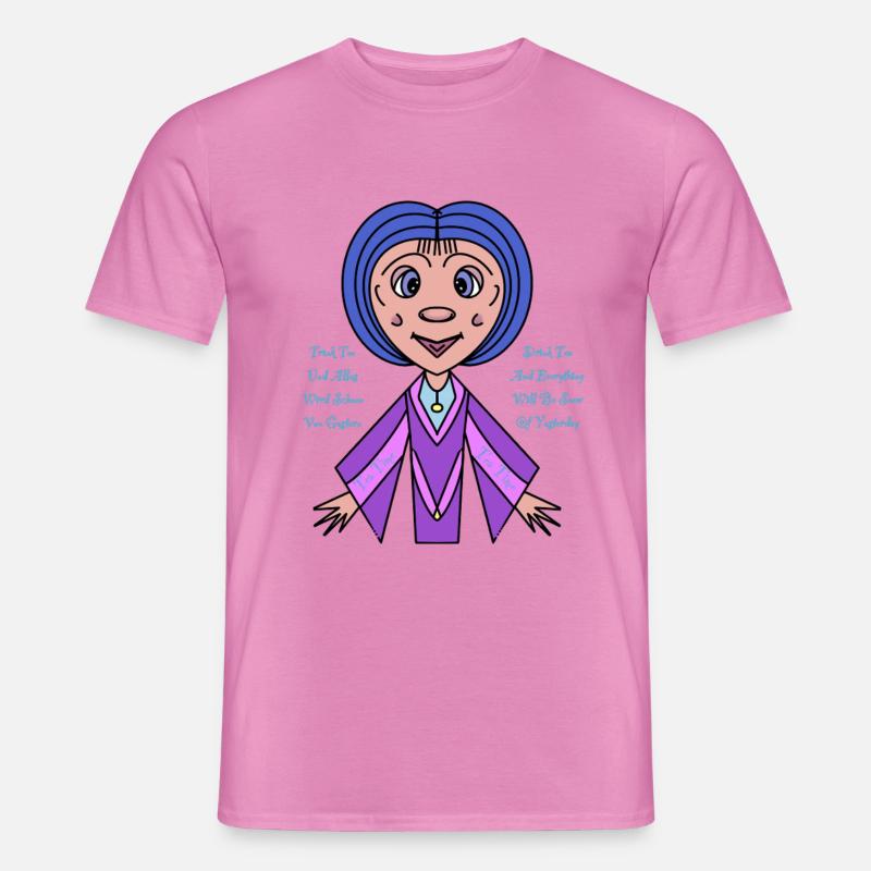 TRINK TEE UND ALLES WIRD SCHNEE - Männer T-Shirt - Pink