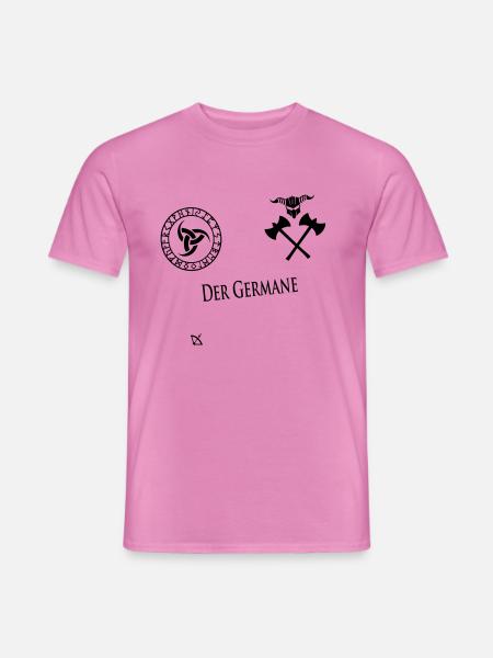 Der Germane - Männer T-Shirt - Pink
