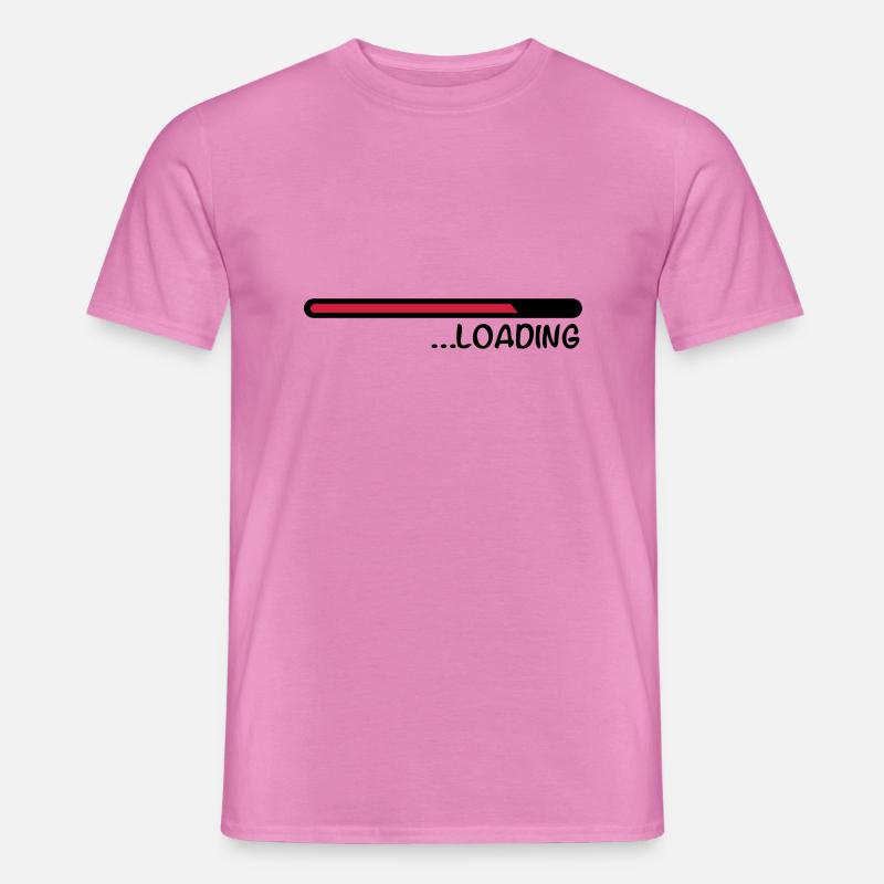 loading_cc2 - Männer T-Shirt - Pink