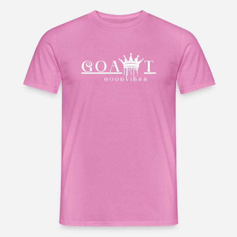 Goat White Edition - Männer T-Shirt - Pink