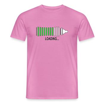 Laden - Männer T-Shirt - Pink - Vorne - AI Model Male 178 dark (178cm)