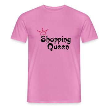REINE D'ACHATS - T-shirt homme - rose - Devant - AI Model Male 178 dark (178cm)