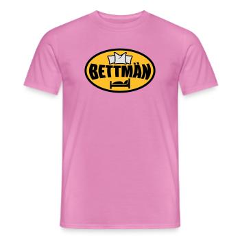 Bettmän | BettMan - T-shirt homme - rose - Devant - AI Model Male 178 dark (178cm)