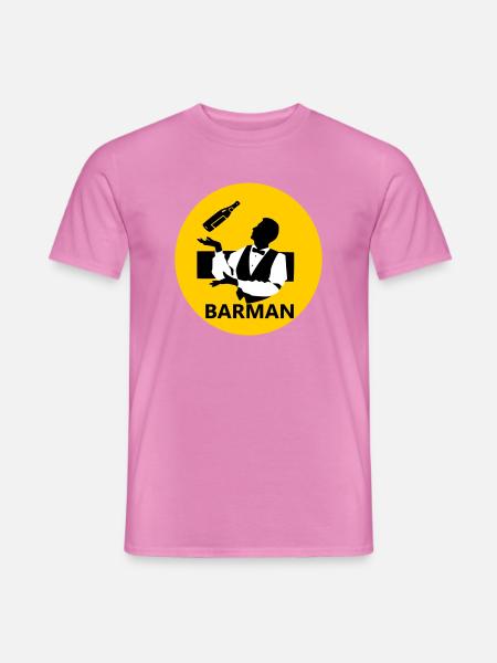 Bartender - Men's T-Shirt - pink
