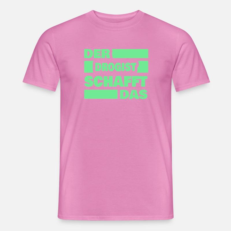 Beruf Drogist - Männer T-Shirt - Pink