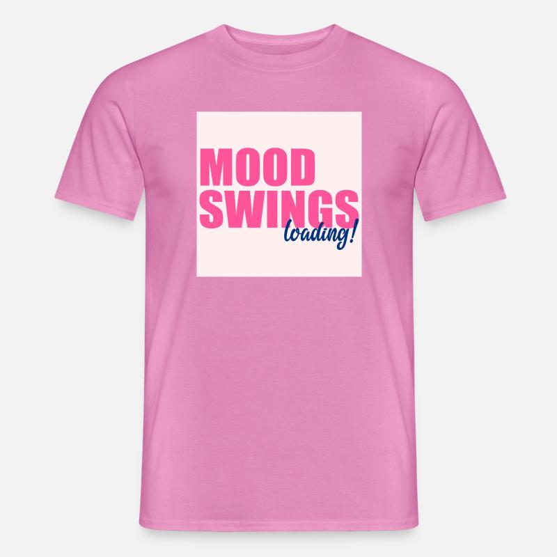 Mood Swings Loading - Men's T-Shirt - pink