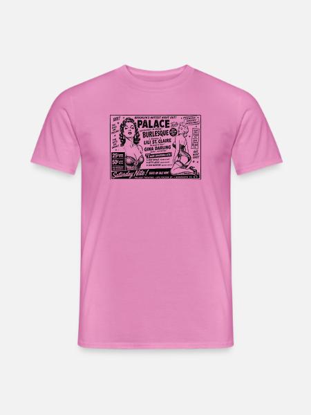 PALASTBURLESK - Männer T-Shirt - Pink