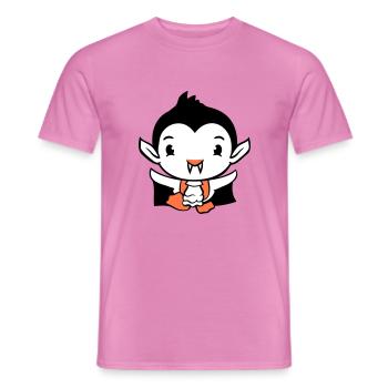 Duck Vampire Halloween Costume Bloodsucker Monster - Men's T-Shirt - pink - Front - AI Model Male 178 dark (178cm)