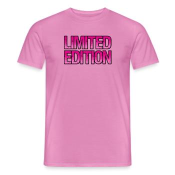 LIMITED EDITION - Männer T-Shirt - Pink - Vorne - AI Model Male 178 dark (178cm)