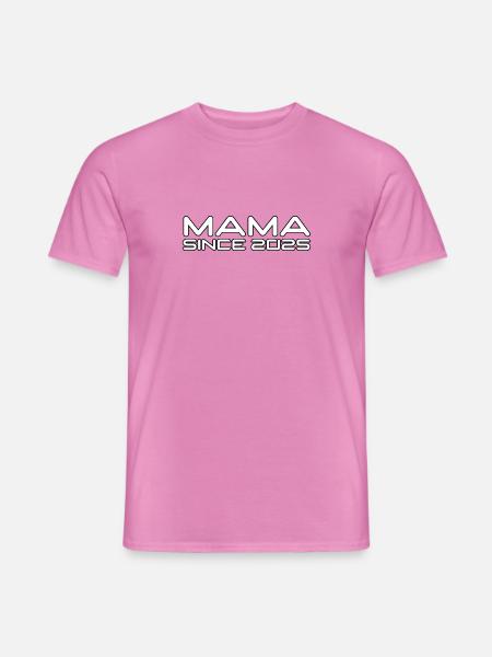 Mama depuis 2025 Design - T-shirt homme - rose