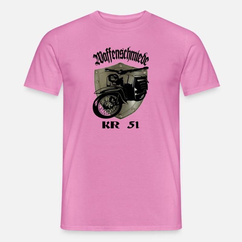 Simson Schwalbe Moped KR 51 - Männer T-Shirt - Pink