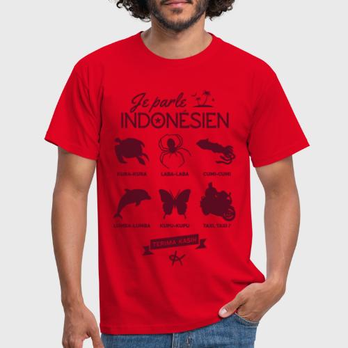 Je parle Indonésien - T-shirt Homme