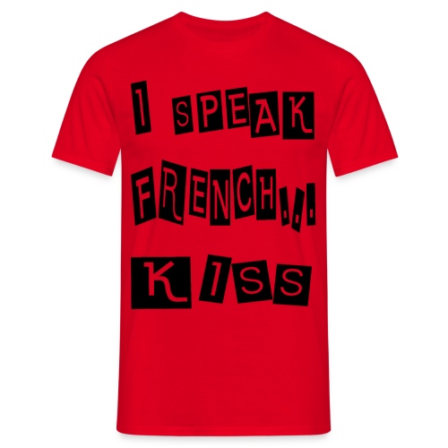T-shirt french kiss - T-shirt Homme