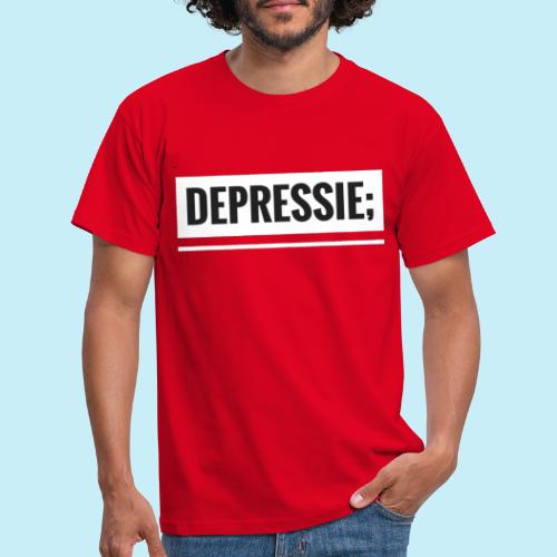 Depressie; - T-shirt Homme