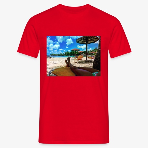 girl on the beach - T-shirt Homme
