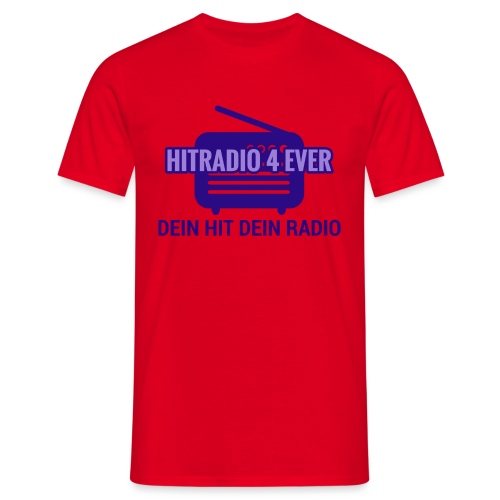 Hitradio 4 Ever LOGO - Männer T-Shirt