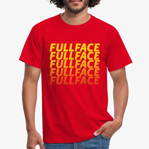 FULLFACE #1 yellow - Männer T-Shirt