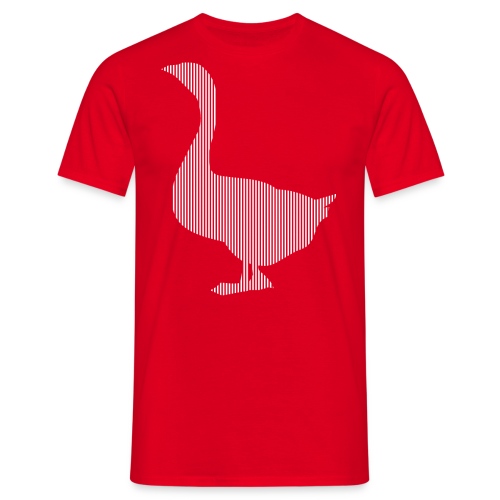 LINE BIRD 031w - Mannen T-shirt