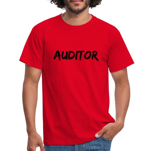 auditor black - Männer T-Shirt