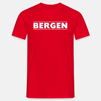 Bergen - T-skjorte for menn
