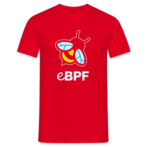 ebpf vertical for dark - Men's T-Shirt