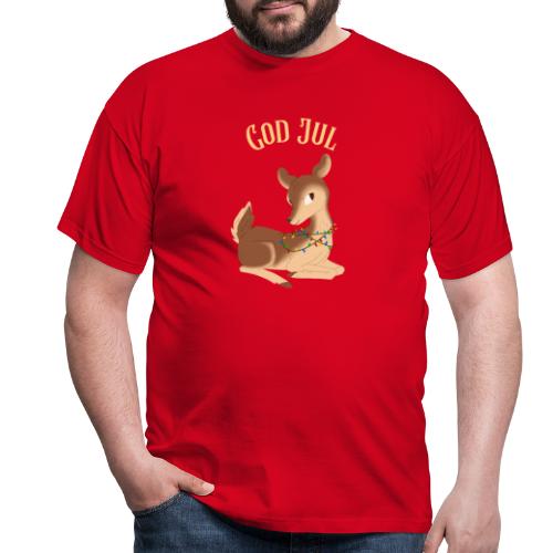 God Jul - T-skjorte for menn
