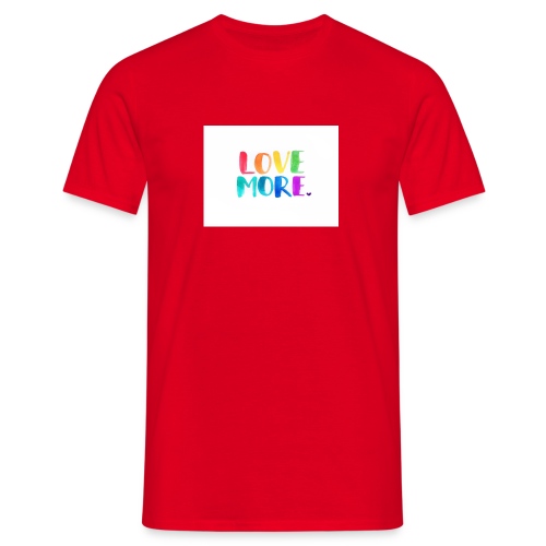 Love More - Mannen T-shirt