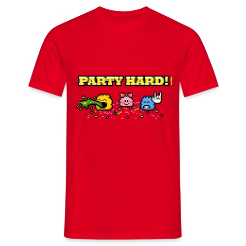 Party Hard! - Männer T-Shirt