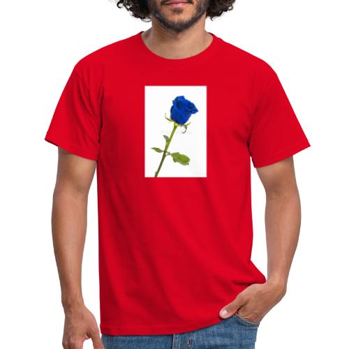 blue rose - Men's T-Shirt