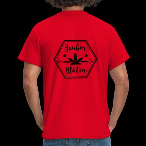 Zauber - Blüten Logo Designe - Männer T-Shirt