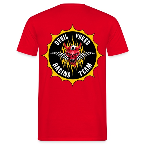 devil poker racing team 02 - Men's T-Shirt